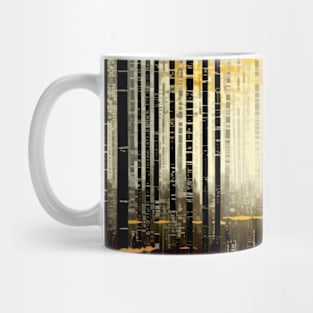 Forest Landscape Art Decor Paint Mosaic Mug